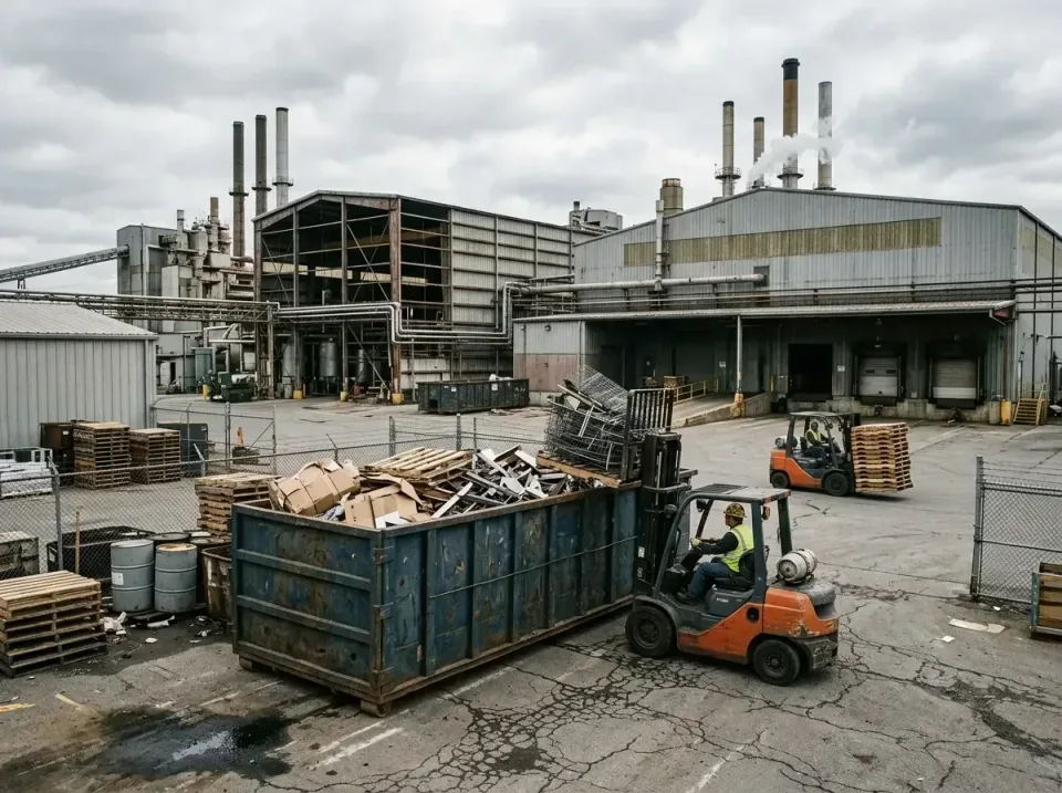 industrial-factory-scrap-conta-003 — frequently asked questions, Cheap Roll-off Dumpster Rentals in Paris, AR